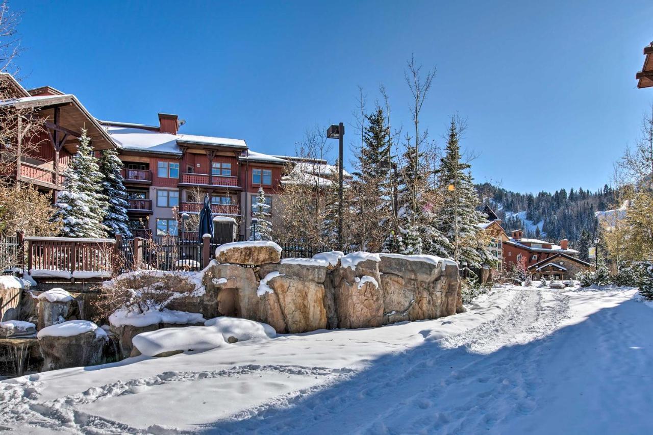Solitude Mountain Slopeside Ski Condo With Hot Tub! Brighton Eksteriør bilde