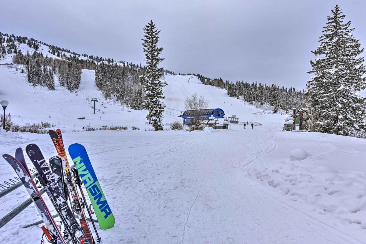 Solitude Mountain Slopeside Ski Condo With Hot Tub! Brighton Eksteriør bilde