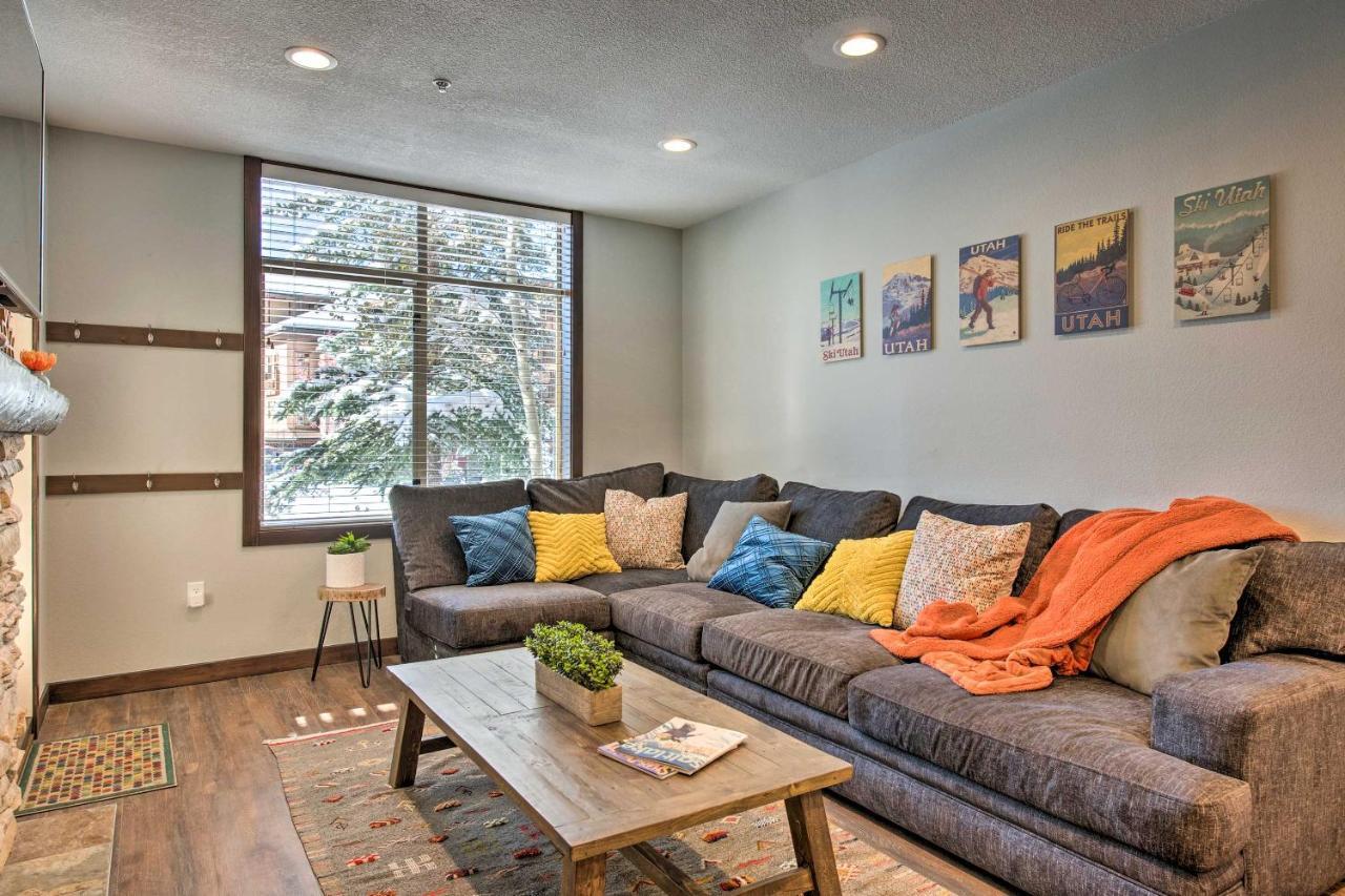 Solitude Mountain Slopeside Ski Condo With Hot Tub! Brighton Eksteriør bilde