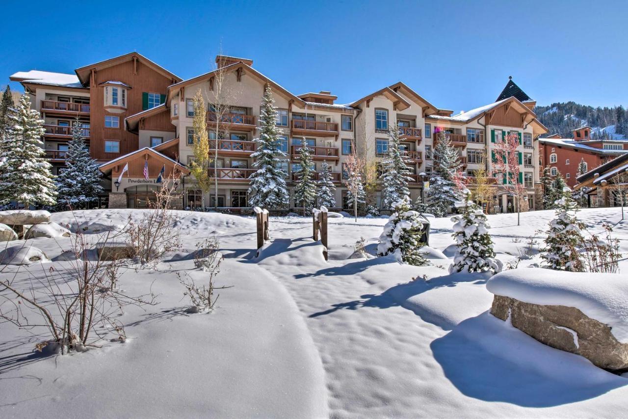 Solitude Mountain Slopeside Ski Condo With Hot Tub! Brighton Eksteriør bilde